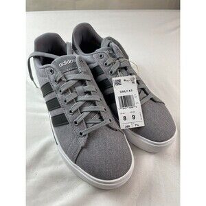 Size 8 - Adidas Daily 4.0 Grey Black